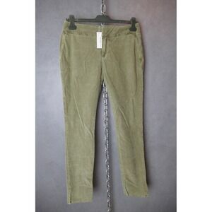 NWT James Perse Size 26 Split Hem Skinny‎ Corduroy Pant in Clay WGC1507 $225